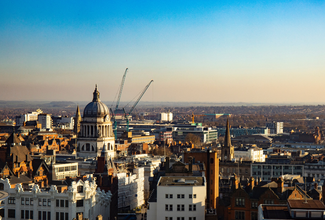 Nottingham skyline